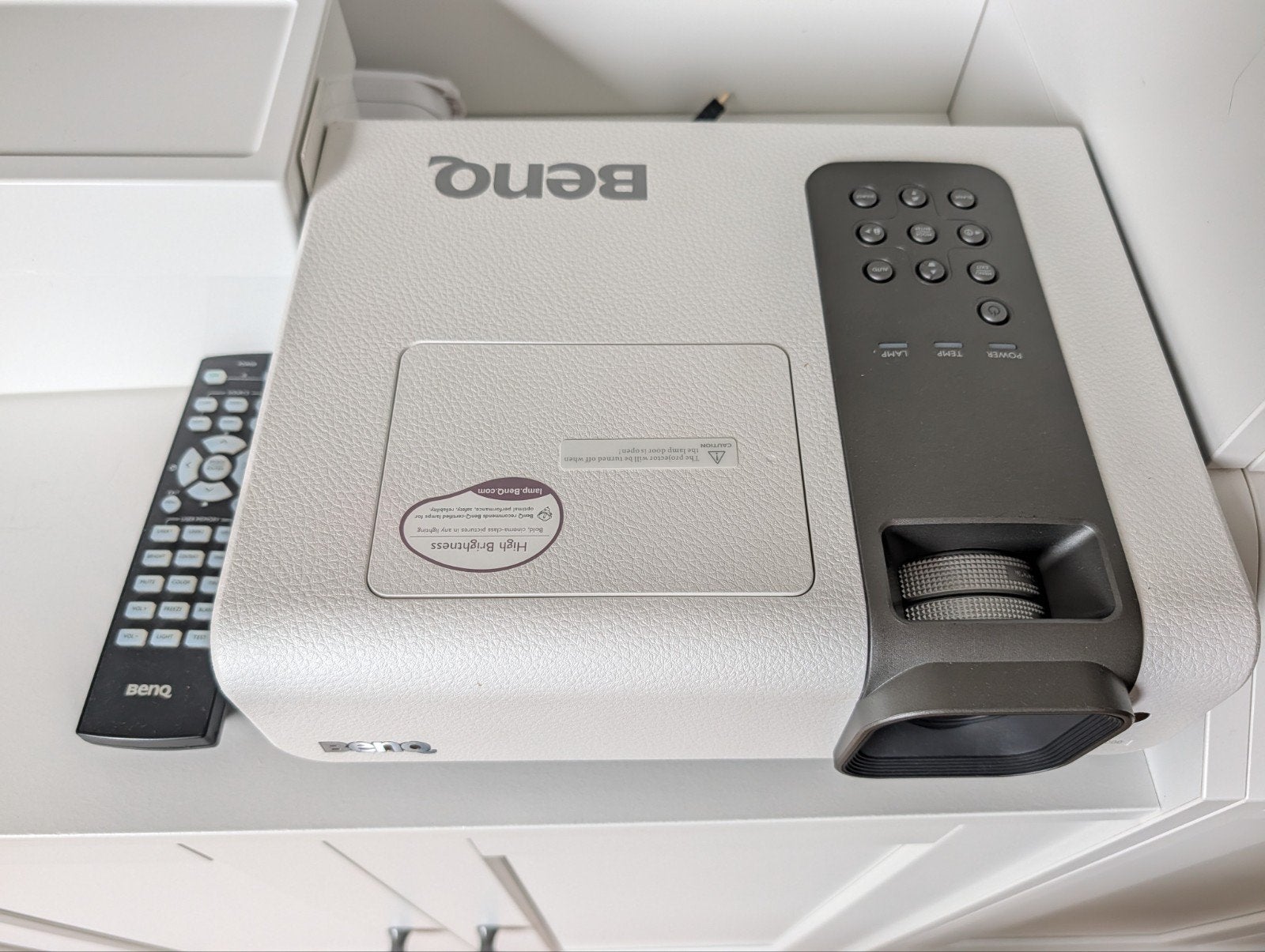 BenQ W1000 Full HD Beamer - Nieuwe lamp nodig, Gebruikt, DLP, Full HD (1080), BenQ