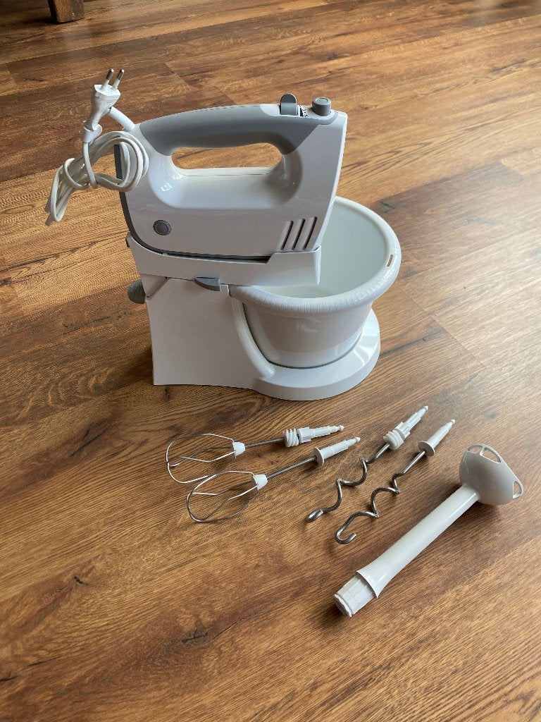 Bosch ErgoMixx stand mixer with blender and bowl, 4 liter of meer, Ophalen of Verzenden, Zo goed als nieuw, 3 snelheden of meer