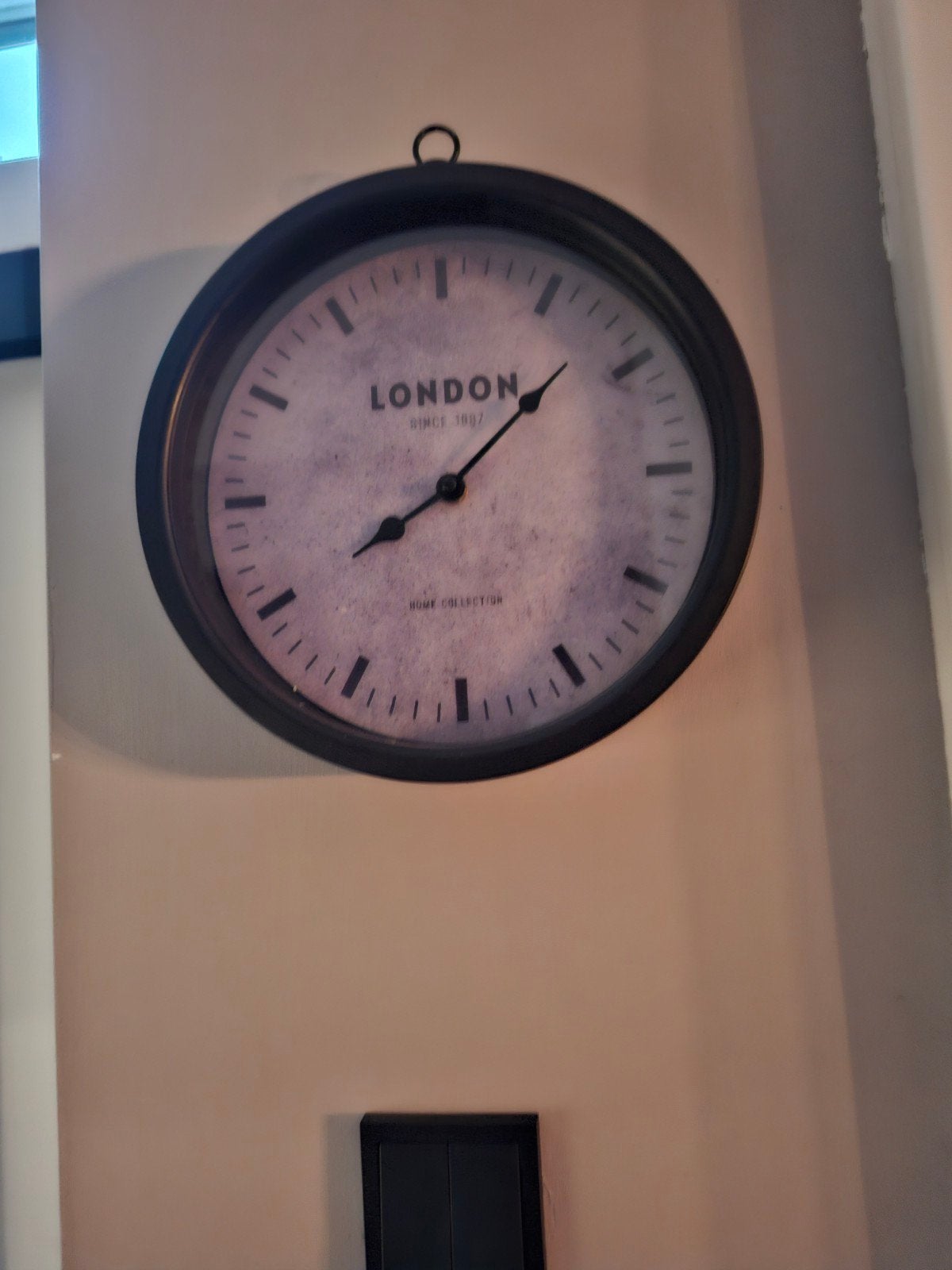 Klok, Huis en Inrichting, Ophalen of Verzenden, Zo goed als nieuw, Wandklok