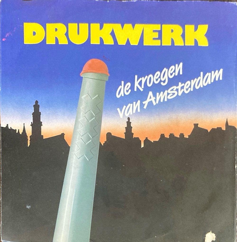 Drukwerk, De kroegen van Amsterdam, Gebruikt, 7 inch, Ophalen of Verzenden, Overige typen