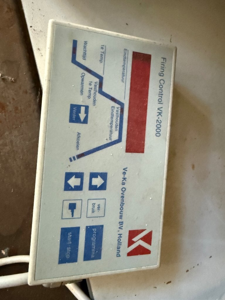 VEKA keramiekoven deuroven met onderstel Krachtstroom, Ophalen, Zo goed als nieuw