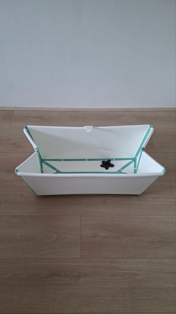 Stokke Flexi Bath opvouwbaar babybadje met inleg, Kinderen en Baby's, Badjes en Verzorging, Ophalen, Zo goed als nieuw, Badje