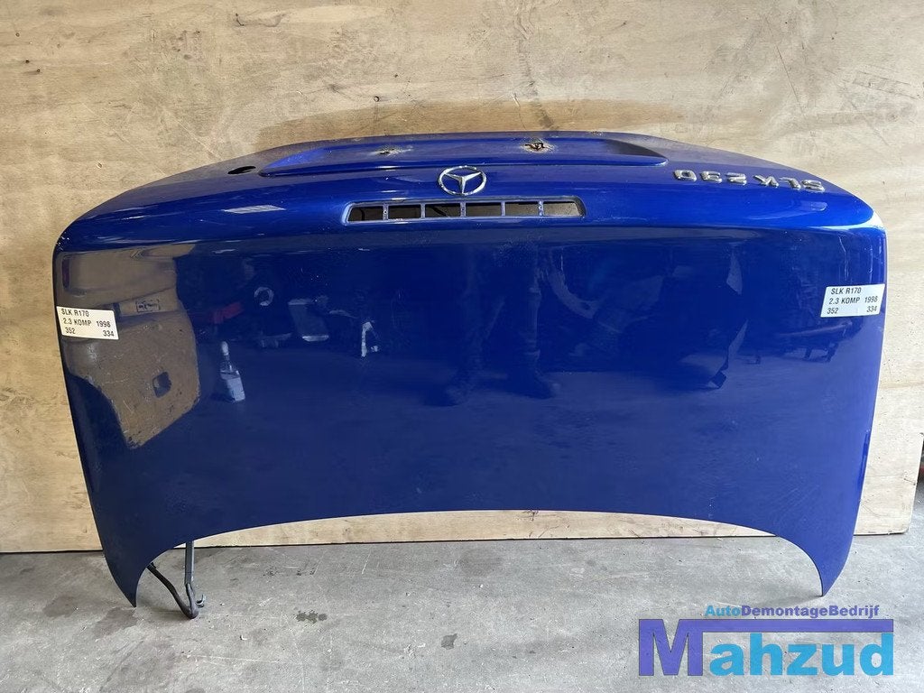 MERCEDES SLK R170 Blauw 352 achterklep 1996-2004, Gebruikt, Mercedes-Benz AG, Deur, Mercedes-Benz