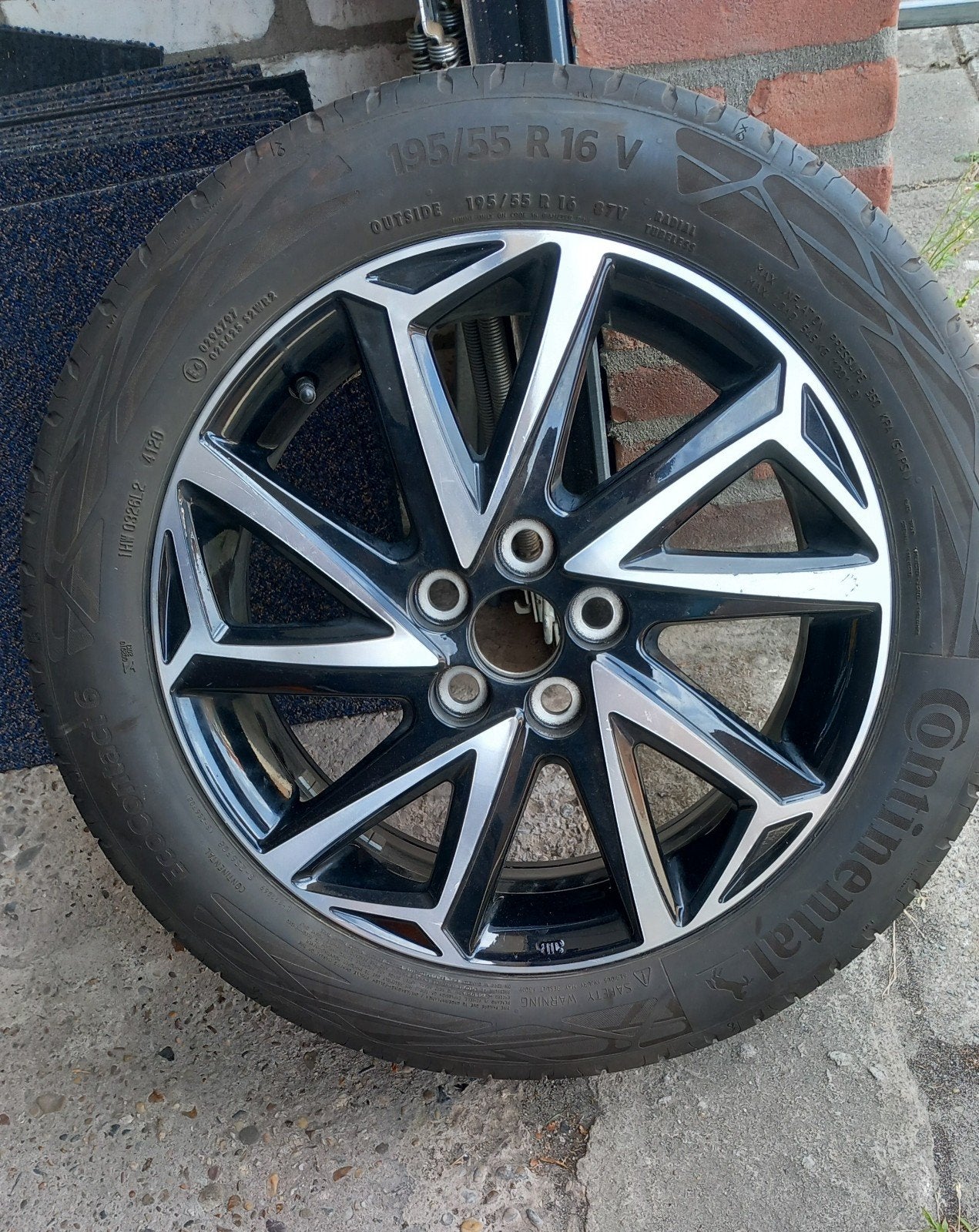1. Reservewiel voor Toyota Yaris 2020/26 zeer goede staat, Auto-onderdelen, Banden en Velgen, Ophalen, 16 inch, Zomerbanden, Banden en Velgen