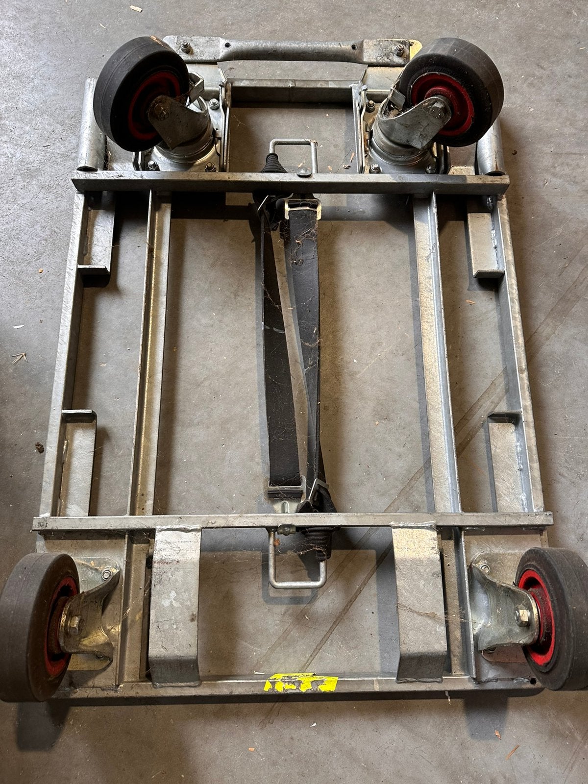 Foto 5 van Stevige transportroller 60x80cm, dolly, hondje