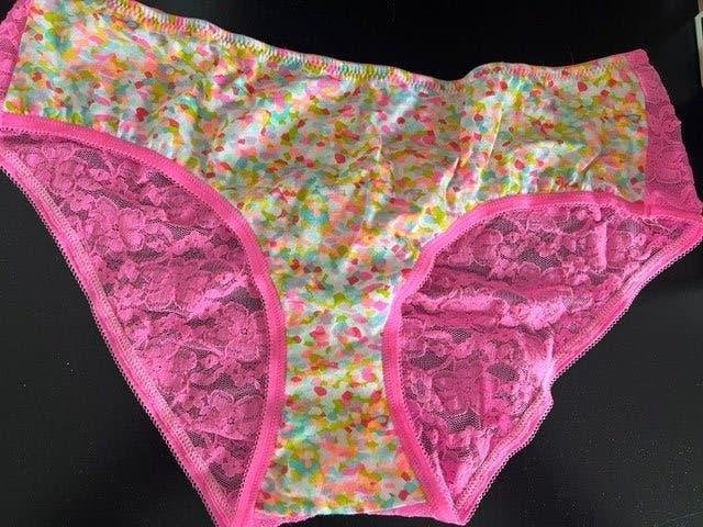 Victoria's Secret, super leuke kleurige slip maat L nieuw., Victoria's Secret, Ophalen of Verzenden, Meerkleurig, Slip