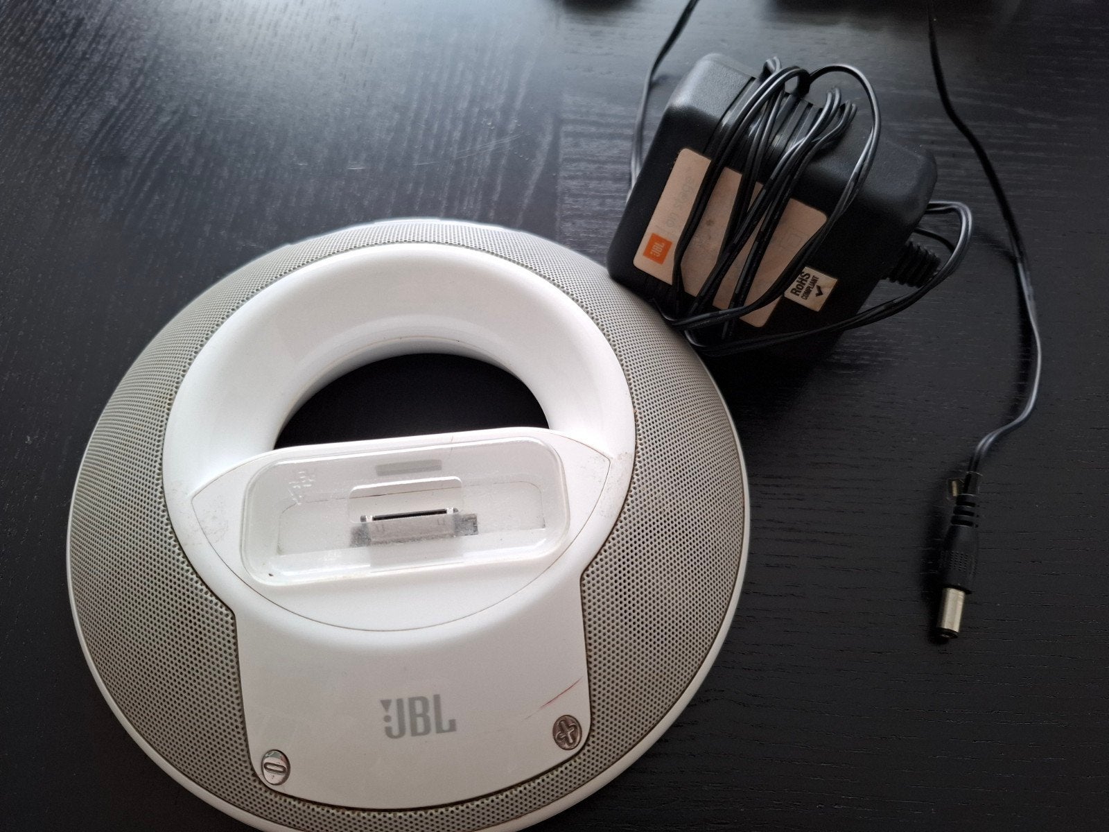 JBL speaker dock, Ophalen, Gebruikt