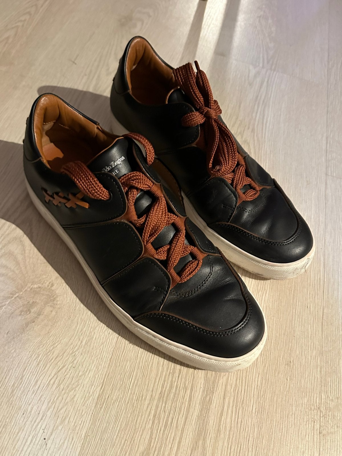 Ermenegildo Zegna Heren Sneakers - Nieuw, Ophalen, Nieuw, Zwart, Sneakers of Gympen