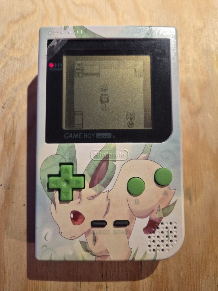 Leafeon Game Boy pocket - erg mooi, Ophalen of Verzenden, Refurbished, Game Boy Pocket