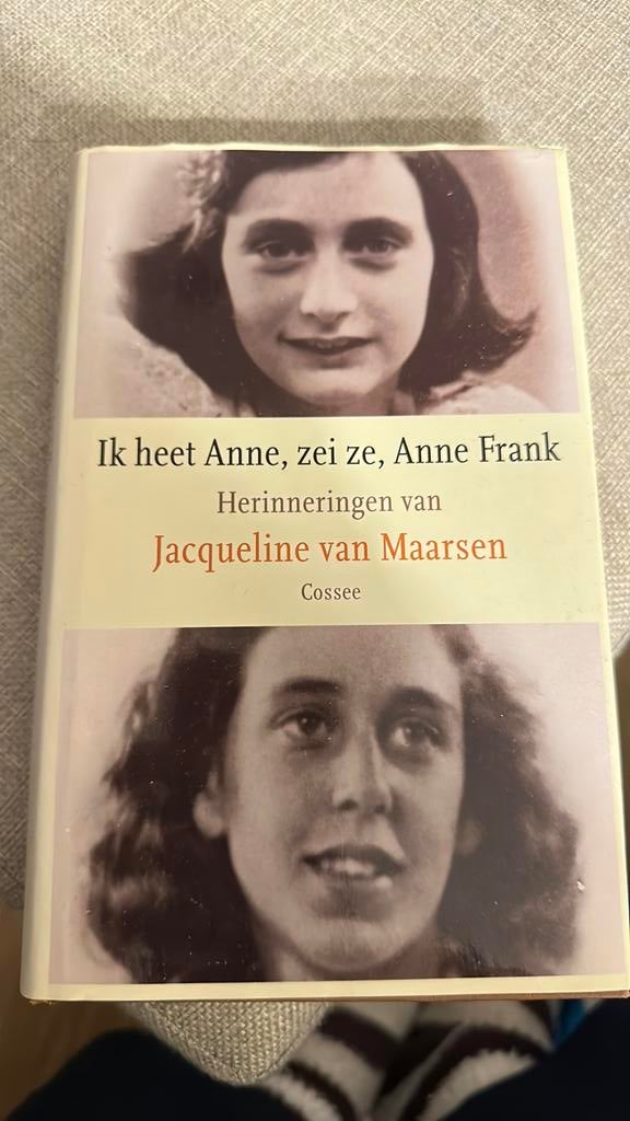 J. van Maarsen - Ik heet Anne, zei ze, Anne Frank, Ophalen of Verzenden, Zo goed als nieuw, J. van Maarsen