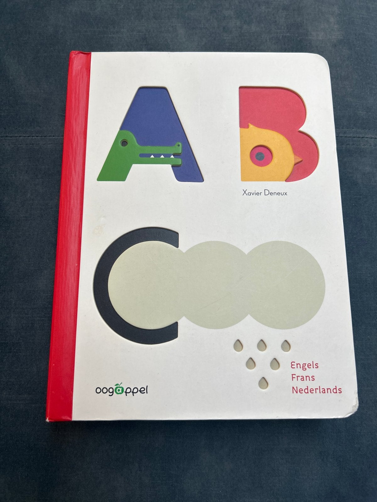 ABC Boek Xavier Deneux - Engels, Frans, Nederlands, Ophalen of Verzenden, Gelezen, Uitklap-, Voel- of Ontdekboek, 1 tot 2 jaar