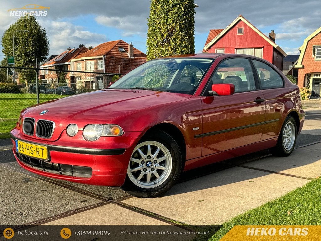 BMW 3 Serie 316ti Executive·Cruise·Airco·LM velgen, Auto's, BMW, Bedrijf, Te koop, 3-Serie, ABS, Airbags, Airconditioning, Alarm