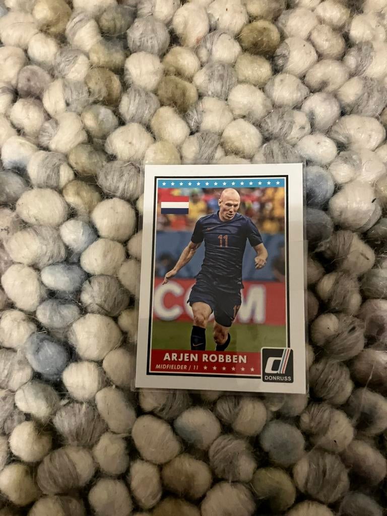 Arjen robben panini donruss, Ophalen of Verzenden, Zo goed als nieuw, Plaatje