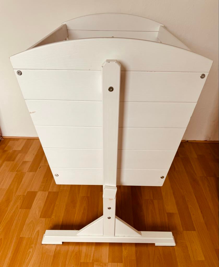 HappyHome Holland babywieg met schommelfunctie + matras, Ophalen of Verzenden, Zo goed als nieuw, Wieg