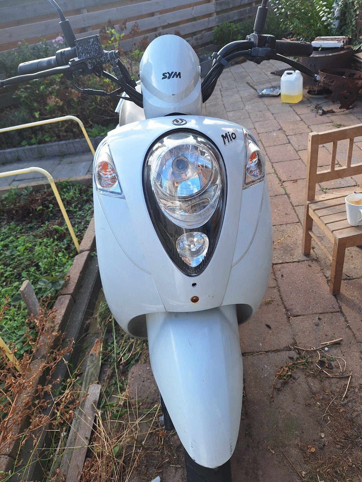 SYM Mio scooter - Leuk hobbyproject, loopt niet, Ophalen, Gebruikt, Benzine, SYM