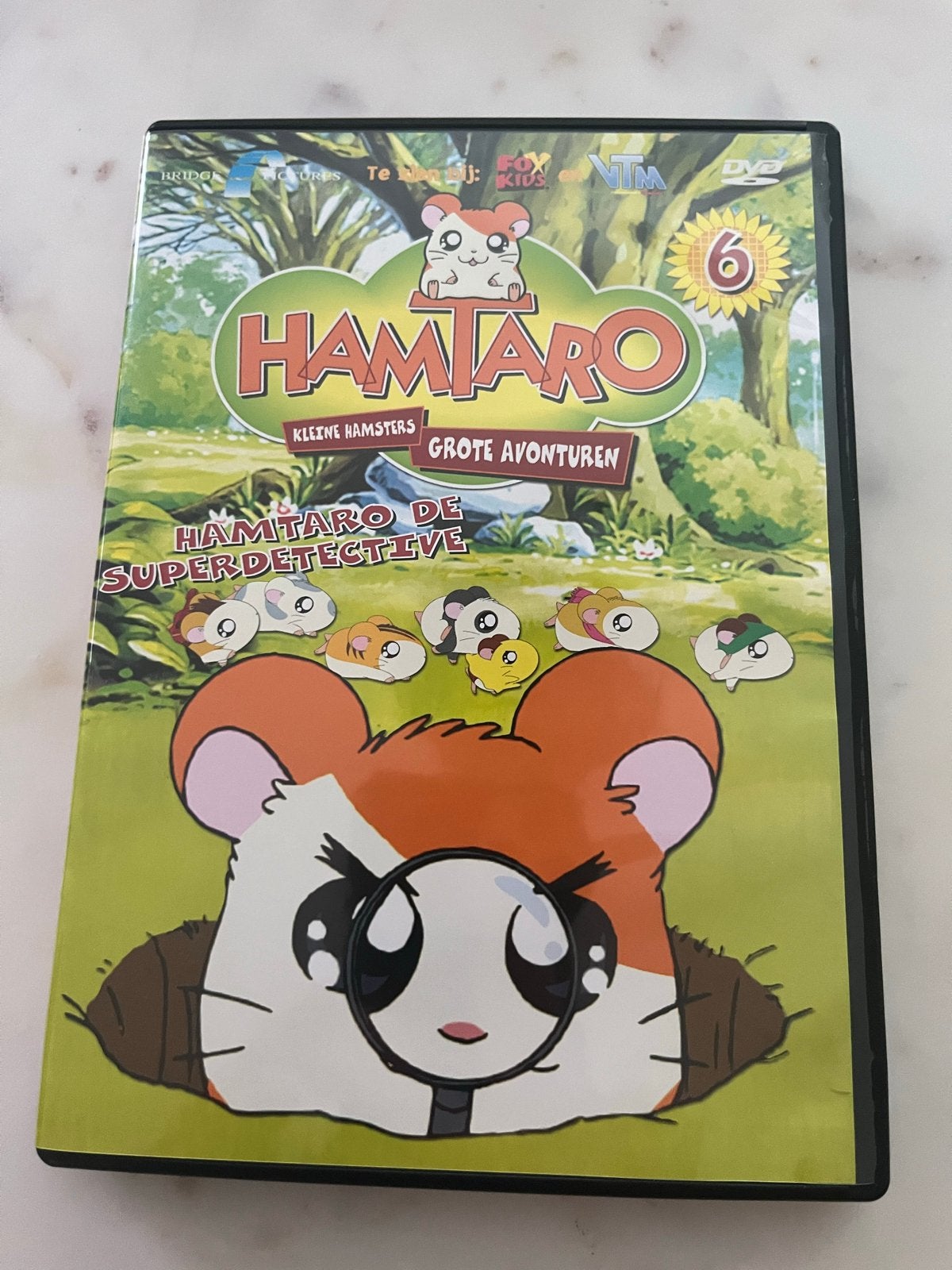 Hamtaro De Superdetective DVD, Ophalen, Gebruikt, Tekenfilm, Nederlands