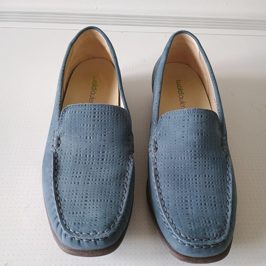 Nieuwe Waldlaufer moccasins maat 6.5(39.5) wijdte H, Kleding | Dames, Waldlaufer, Blauw, Nieuw, Ophalen of Verzenden