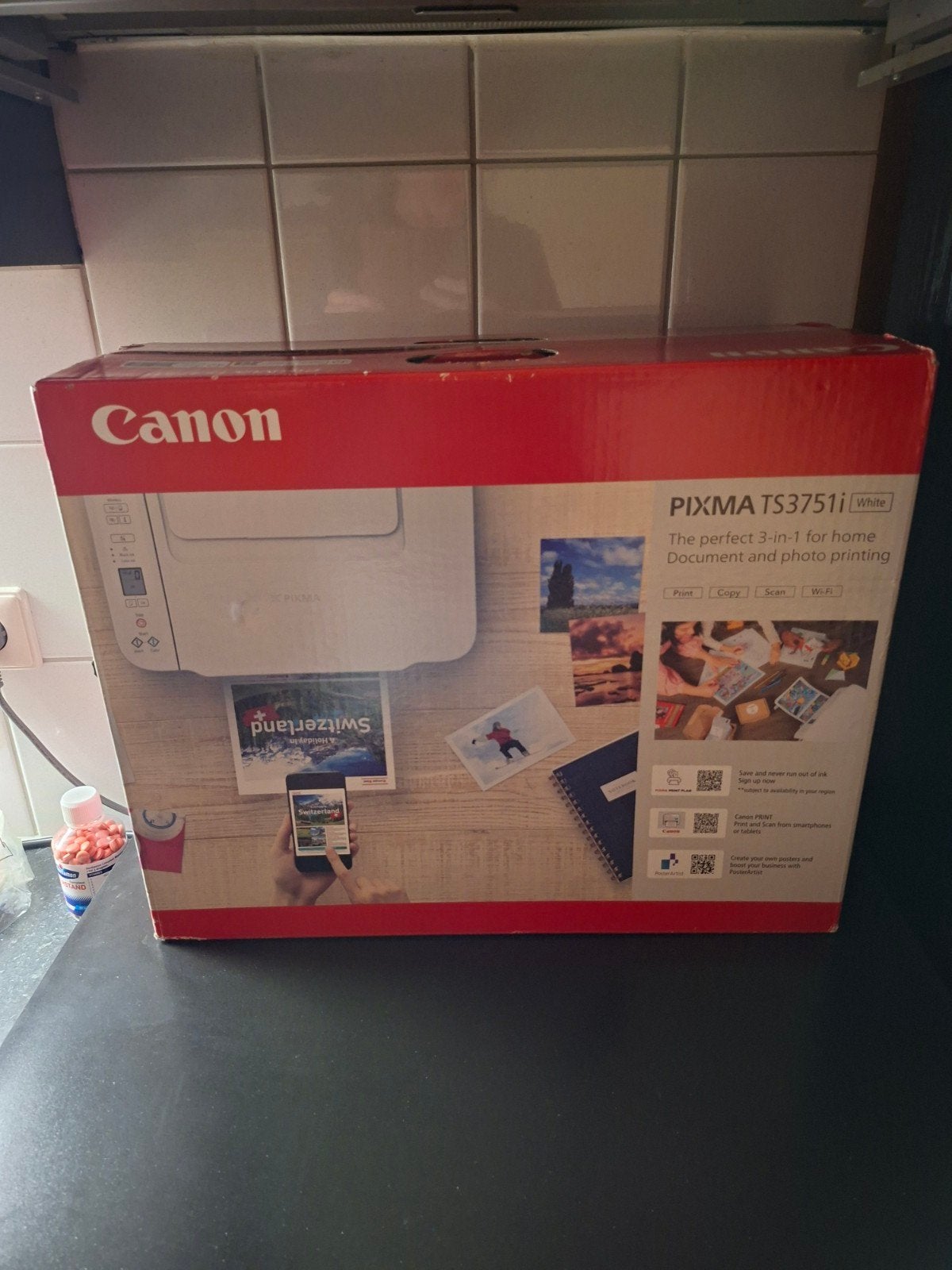 Canon PIXMA TS3751i All-in-One Printer Wit, Canon, Inkjetprinter, All-in-one, Ophalen of Verzenden