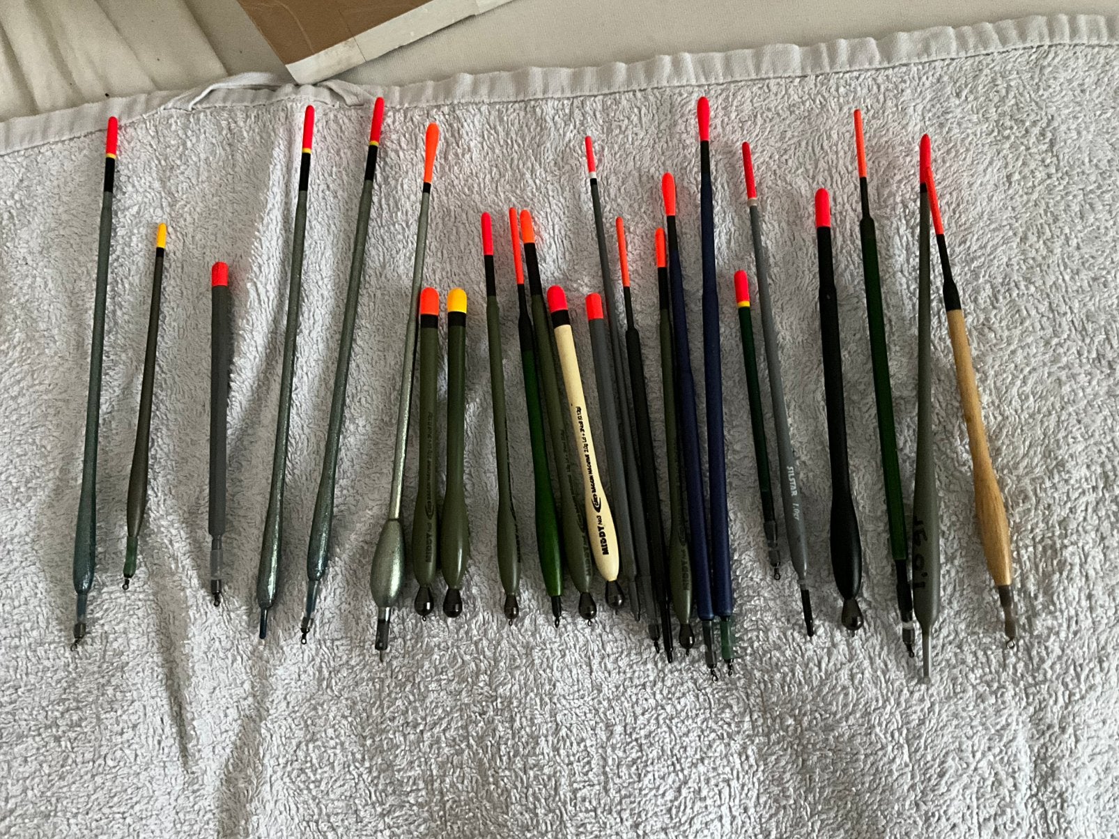 Middy dobbers/sliders., Ophalen of Verzenden, Zo goed als nieuw, Dobber of Lood