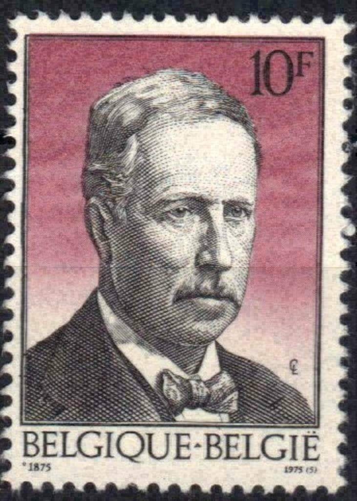 Belgie 1975 - Yvert 1752/OBP 1758 - Koning Albert I (ST), Verzenden, Gestempeld