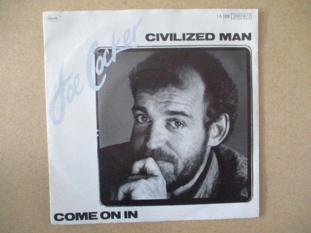 s1397 joe cocker - civilized man, Ophalen, Gebruikt, 7 inch, Overige genres