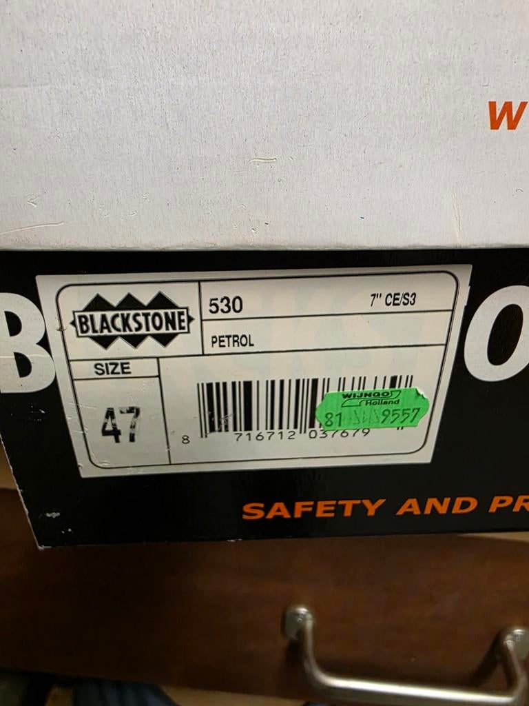 Blackstone 530 47 Petrol Veiligheidsschoenen Maat 47, Ophalen of Verzenden