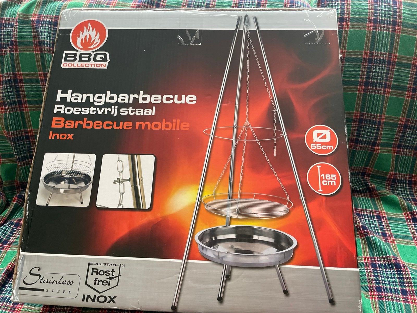 Bbq collection hangbarbeque NIEUW, Tuin en Terras, Ophalen of Verzenden, Nieuw