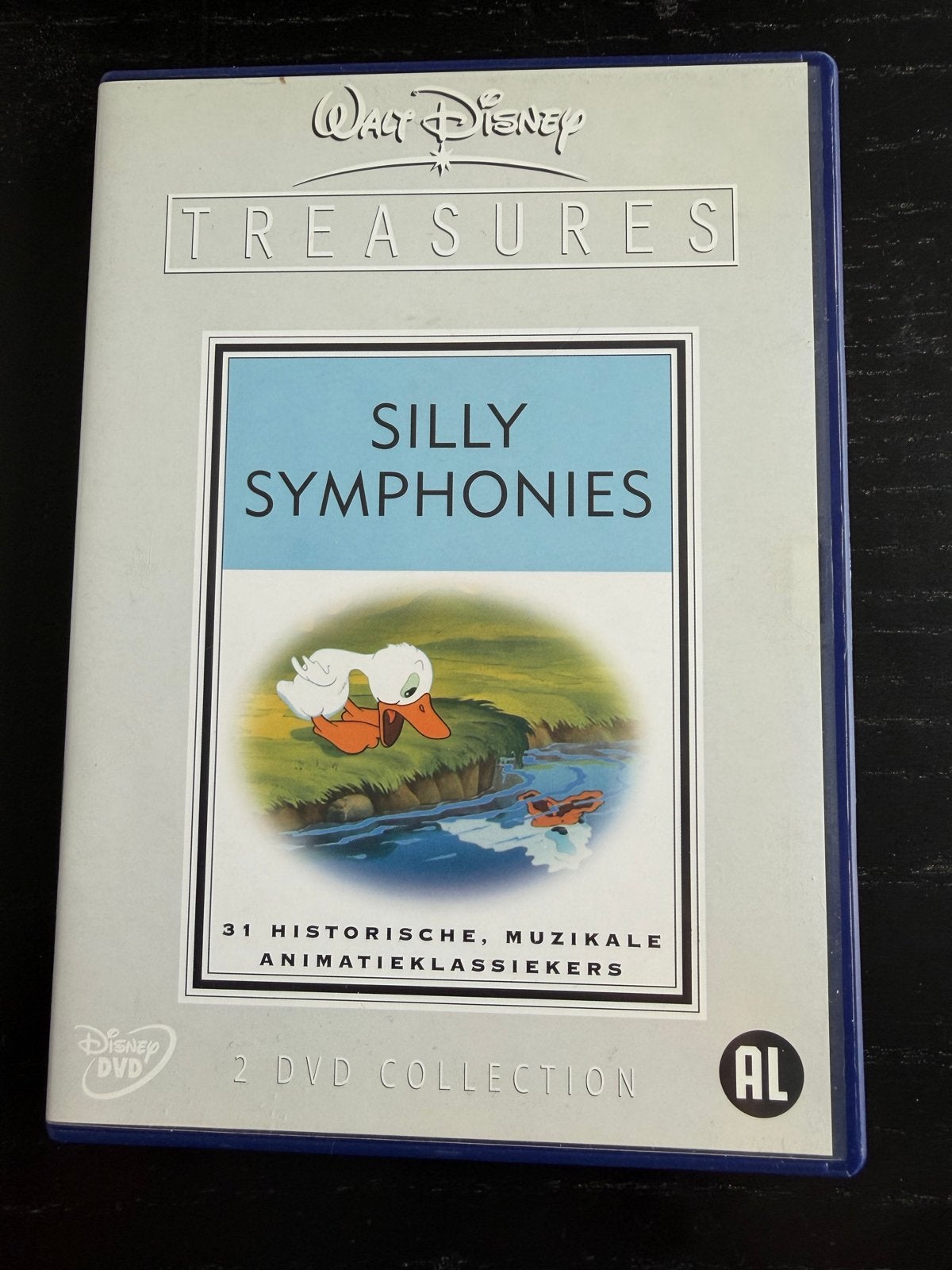 Disney Treasures: Silly Symphonies - 2 DVD Collectie, Engels, Animatie, Nederlands, Ophalen of Verzenden