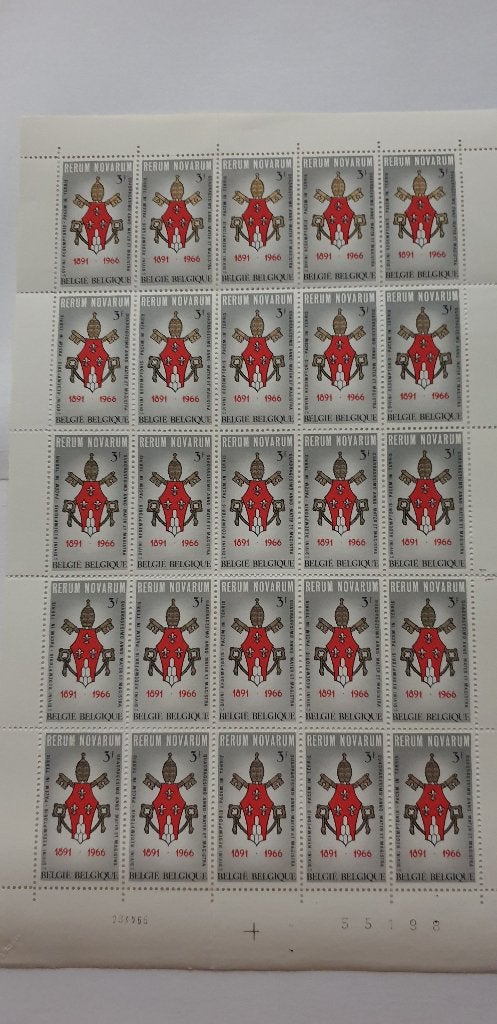 7201 belgie vel van 25 rerum novarum divini redemptoris 1966, Verzenden