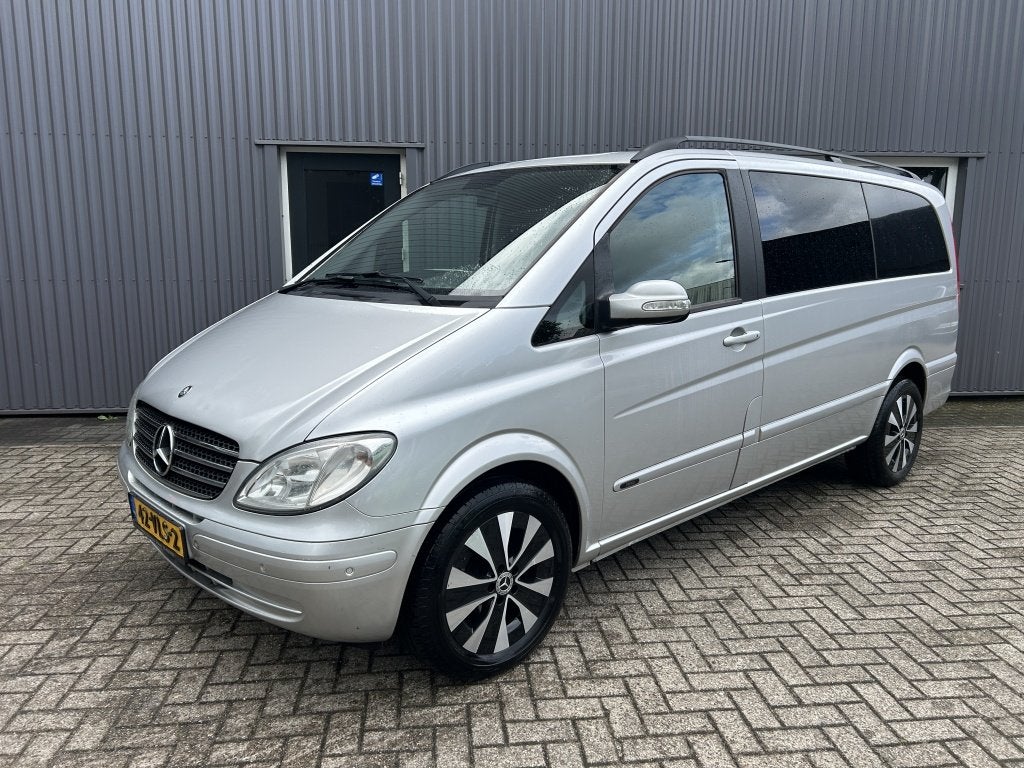 Mercedes-Benz Viano 3.0 CDI AUT DC Amb. Lang PDC Carplay Nie, Auto's, Automaat, Achterwielaandrijving, 1905 kg, Leder en Stof