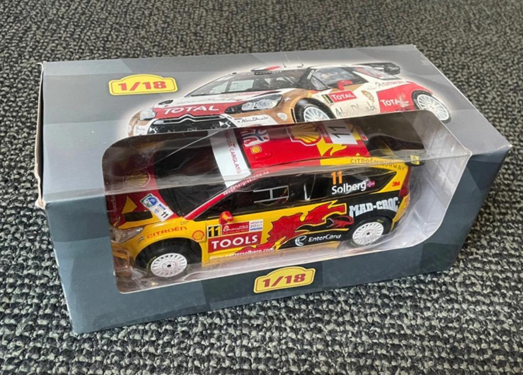 Citroen C4 Wrc P Solberg 1:18 Mexico rally 2010, Hobby en Vrije tijd, Modelauto's | 1:18, Ophalen of Verzenden, Nieuw, Auto, Overige merken