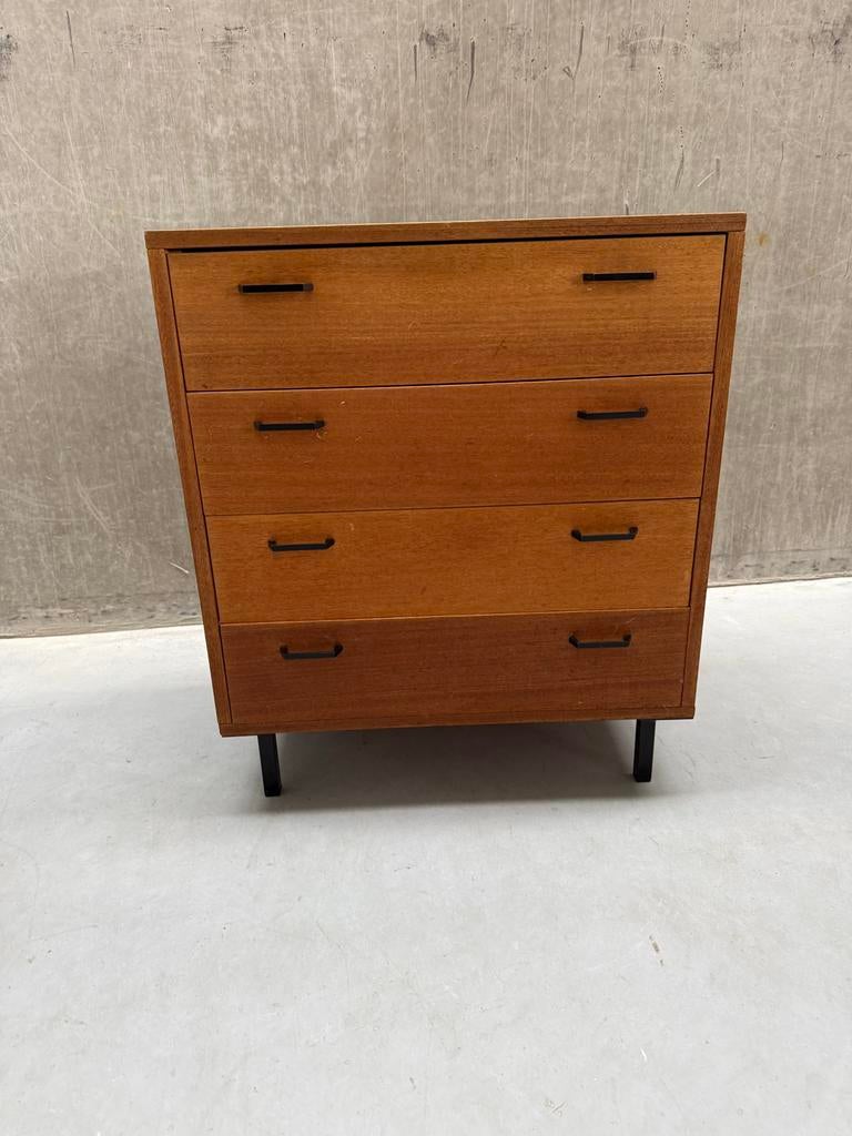 Vintage jaren 60 Simpla Lux ladekast, Ophalen, Gebruikt, 50 tot 100 cm, 3 of 4 laden