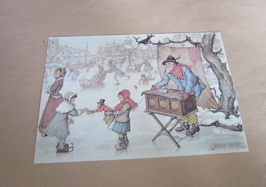 Anton Pieck ansichtkaart 7, Verzamelen, Verzenden, Nieuw, Overige typen