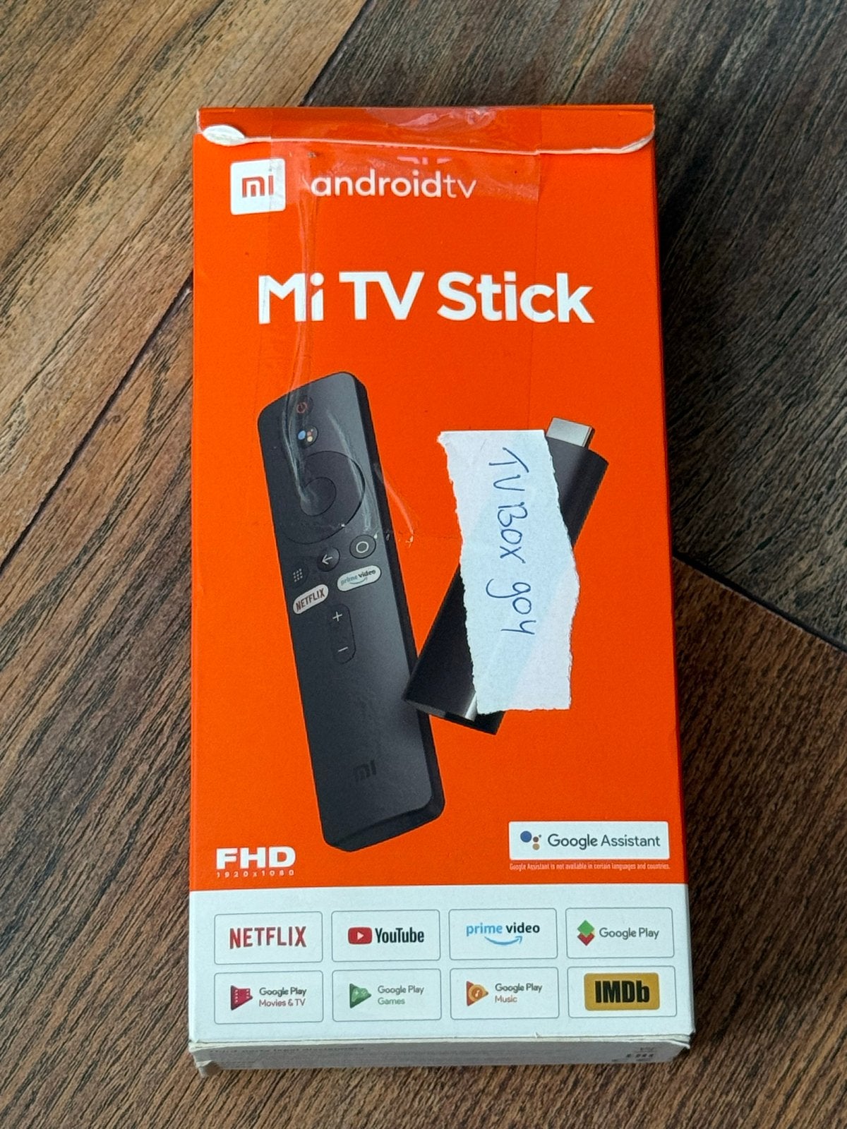 Xiaomi Mi TV Stick Full HD Android TV - Zwart, Audio, Tv en Foto, Mediaspelers, Ophalen of Verzenden, Zo goed als nieuw, HDMI