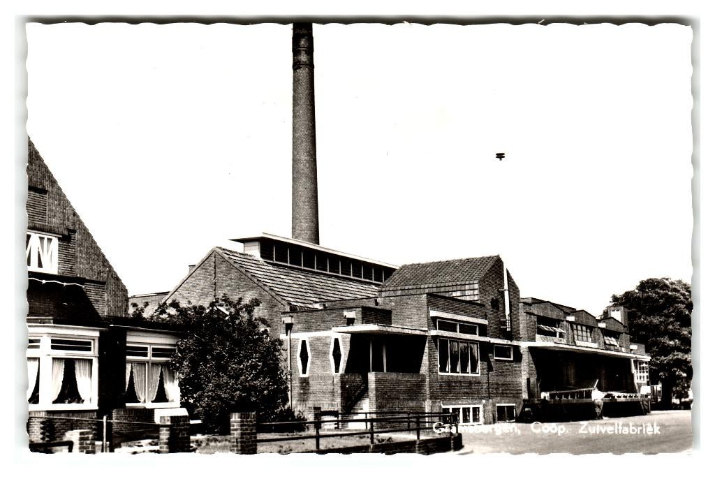 Gramsbergen, Coöp. Zuivelfabriek, Verzamelen, Ansichtkaarten | Nederland, Verzenden, 1960 tot 1980, Ongelopen, Overijssel