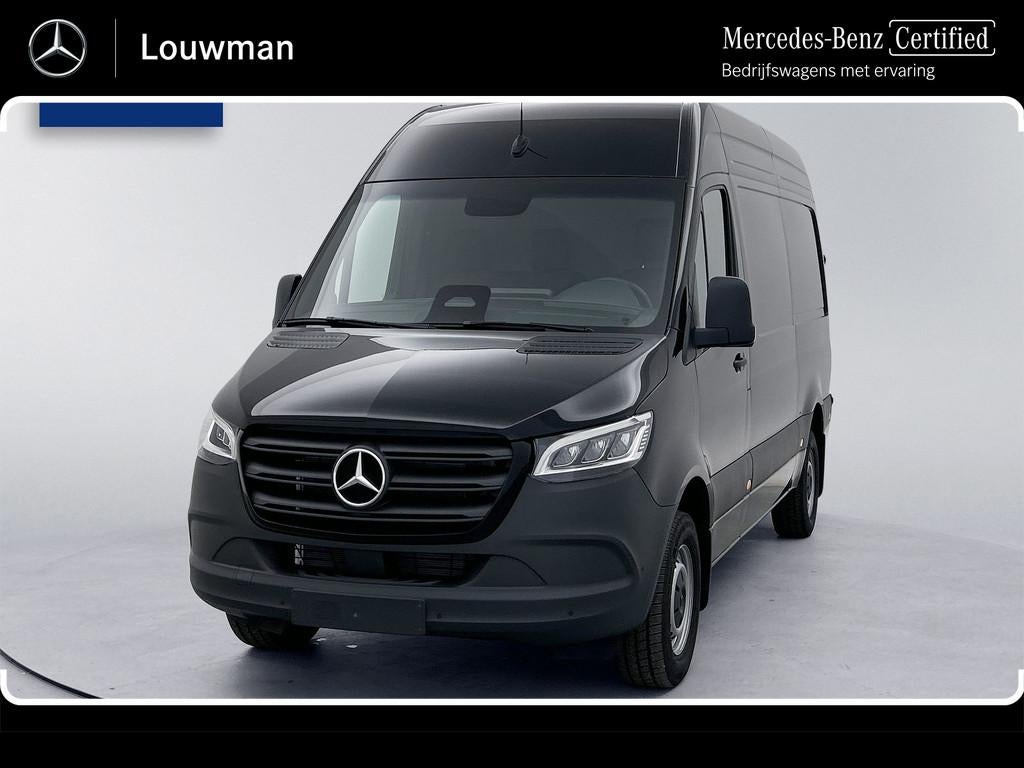 Mercedes-Benz Sprinter 317 1.9 CDI L2H2 Select Navigatie Tre, Automaat, 4 cilinders, 2000 kg, Zwart