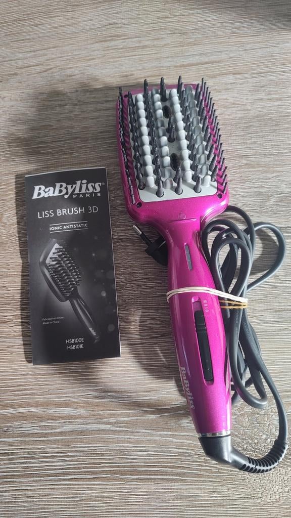Babyliss elektrische haarborstel., Sieraden, Tassen en Uiterlijk, Uiterlijk | Haarverzorging, Ophalen, Zo goed als nieuw, Krultang of Stijltang