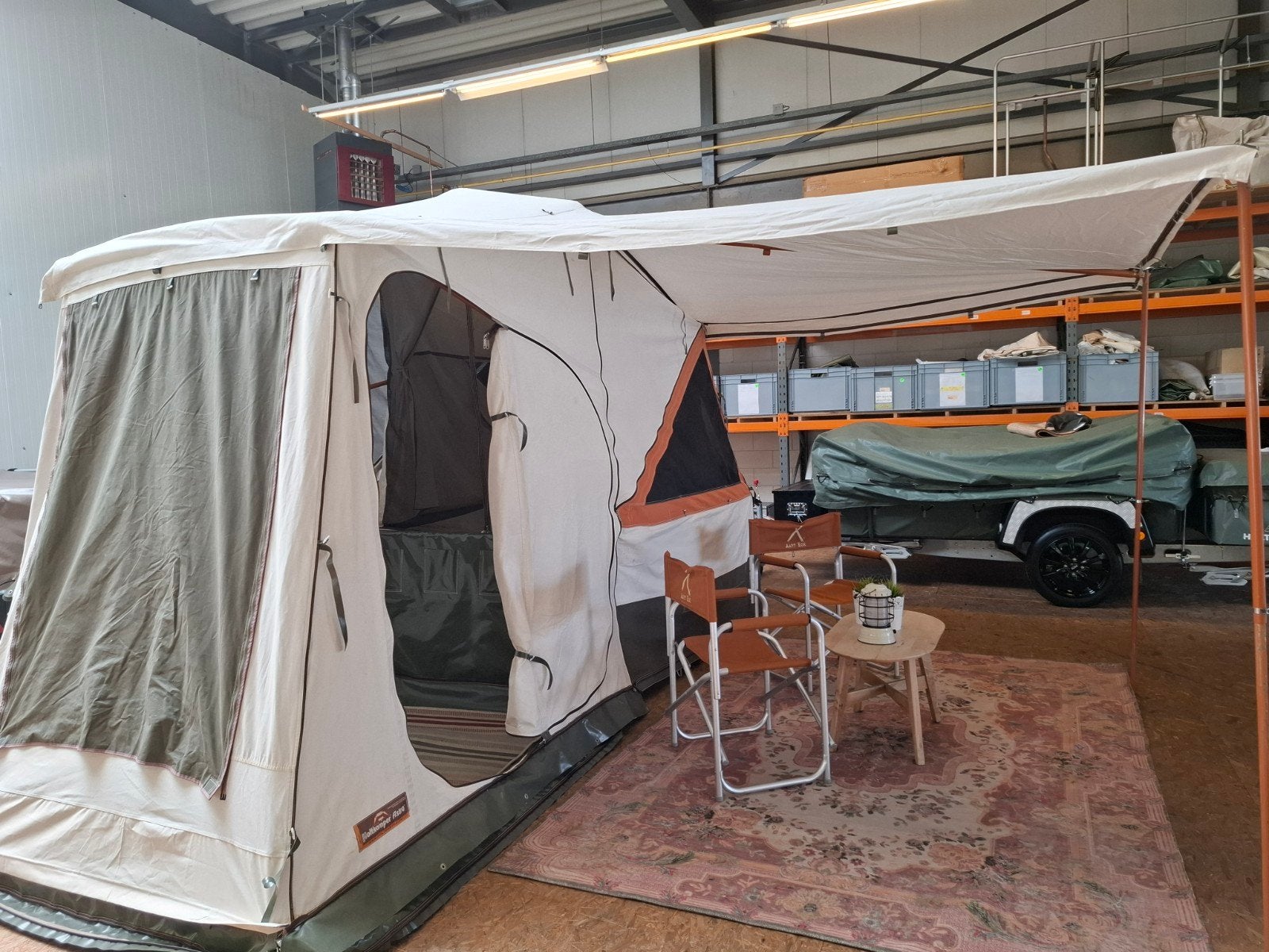 Holtkamper Astro S Membrane Airco, Caravans en Kamperen, Vouwwagens, Ophalen, Holtkamper