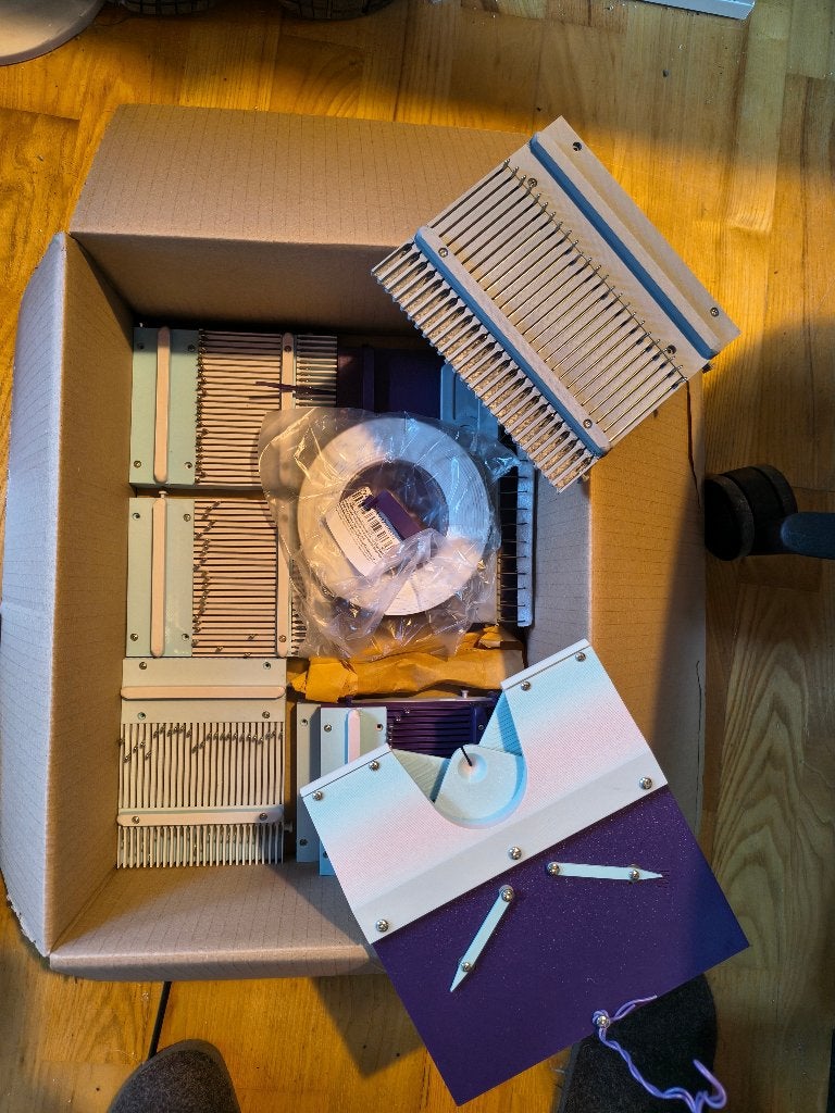 Breimachine ScarlettSparks 3D geprint, Ophalen of Verzenden, Zo goed als nieuw, Breien, Machine