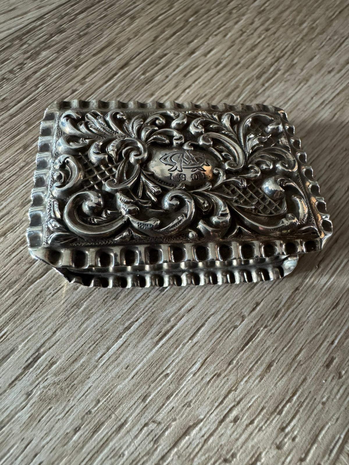 Antiek oud zilver snuifdoosje, Ophalen of Verzenden