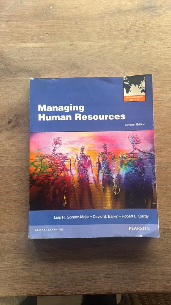 Managing Human Resources, Ophalen of Verzenden, Beta, Zo goed als nieuw, Luis Gomez-Mejia, David Balkin, Robert Cardy