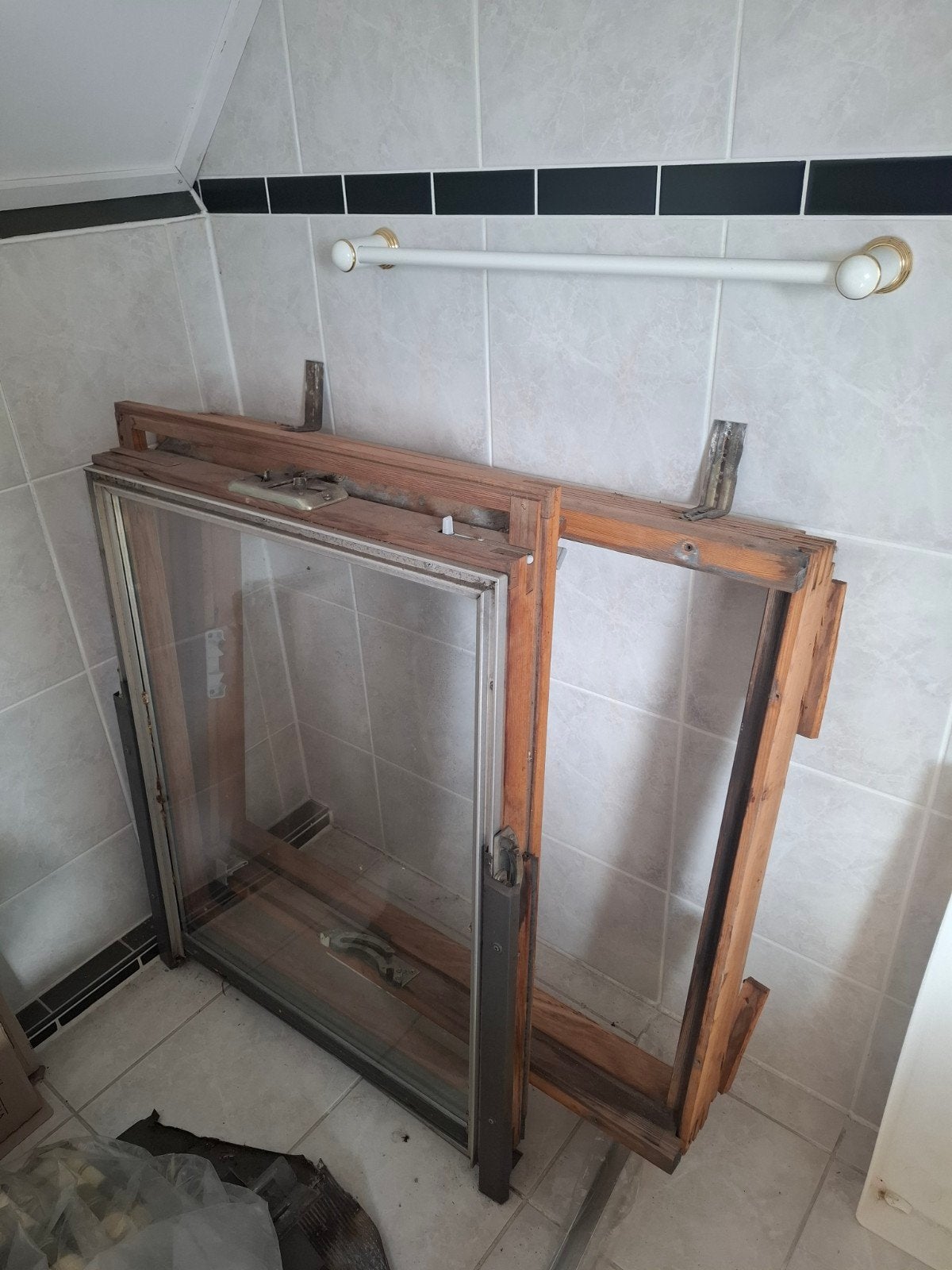 Velux Dakraam - Gebruikt, Goede Staat, Doe-het-zelf en Verbouw, Glas en Ramen, Ophalen, Gebruikt, Minder dan 80 cm, 80 tot 120 cm