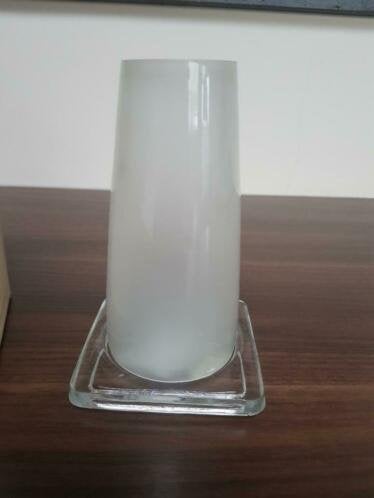 mooi windlicht/sfeerlicht, hoogte 14 cm, Huis en Inrichting, Windlicht, Ophalen of Verzenden, 14 cm, Glas