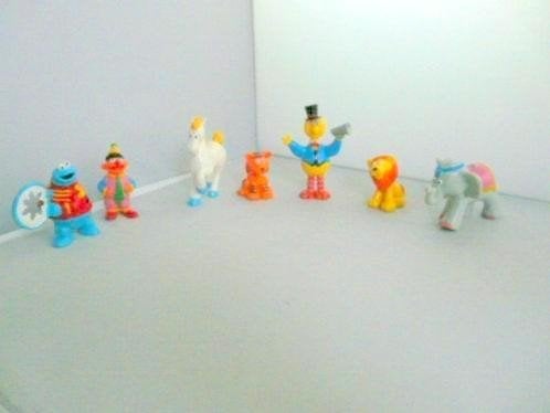 Sesamstraat # Circus (7 poppetjes)., Verzamelen, Poppetjes en Figuurtjes, Ophalen of Verzenden, Zo goed als nieuw