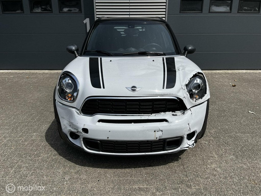 Mini Countryman 1.6 Cooper S, Auto's, Mini, Voorwielaandrijving, Gebruikt, Wit, Leder