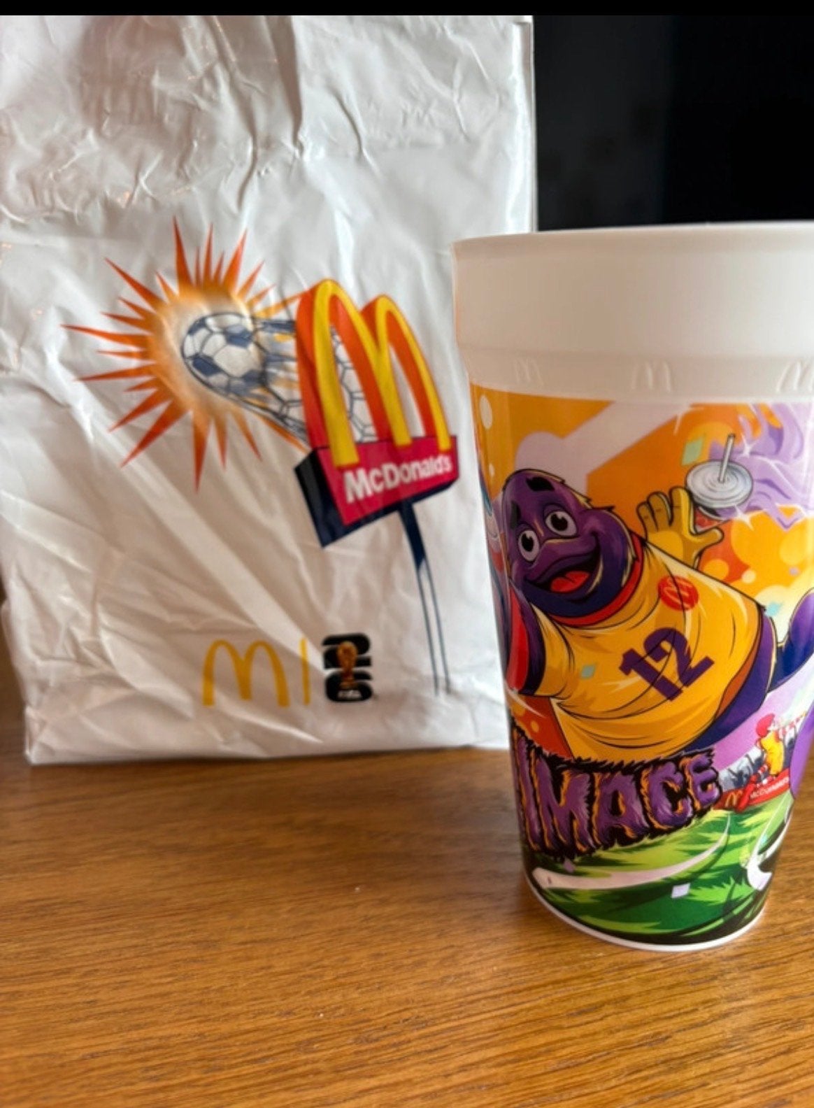 McDonald's WK beker en tas - Collectors item, Ophalen of Verzenden, Zo goed als nieuw