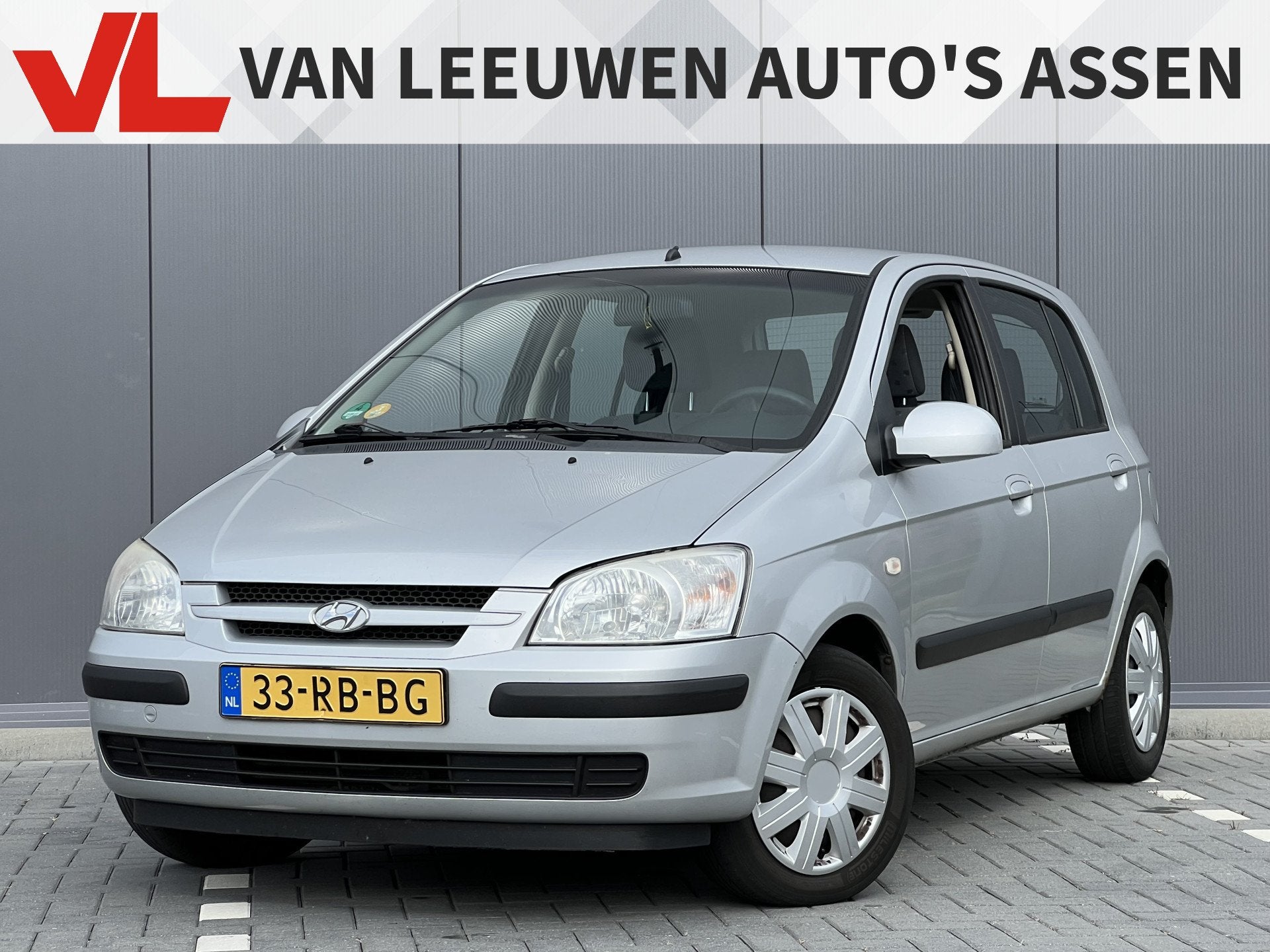 Hyundai Getz 1.3i Active Cool | Airco | 5 Deurs (bj 2005), Auto's, Hyundai, Voorwielaandrijving, Zwart, 4 cilinders, Metallic lak