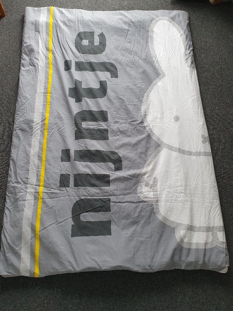 Nijntje dekbedovertrek 140x200, Gebruikt, Overige merken, Jongetje of Meisje, Wasbaar