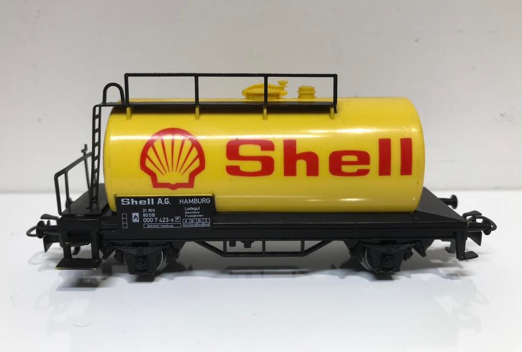 Marklin H0 4442 ketelwagen Shell, Hobby en Vrije tijd, Modeltreinen | H0, Wisselstroom, Wagon, Ophalen of Verzenden, Zo goed als nieuw
