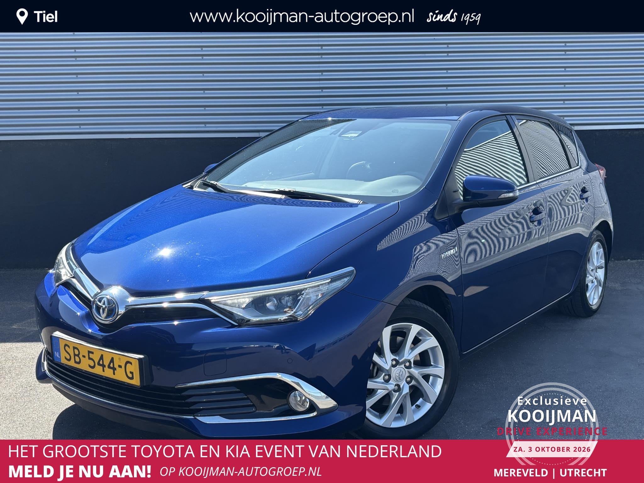 Toyota Auris 1.8 Hybrid Executive Meeste luxe uitvoering / n